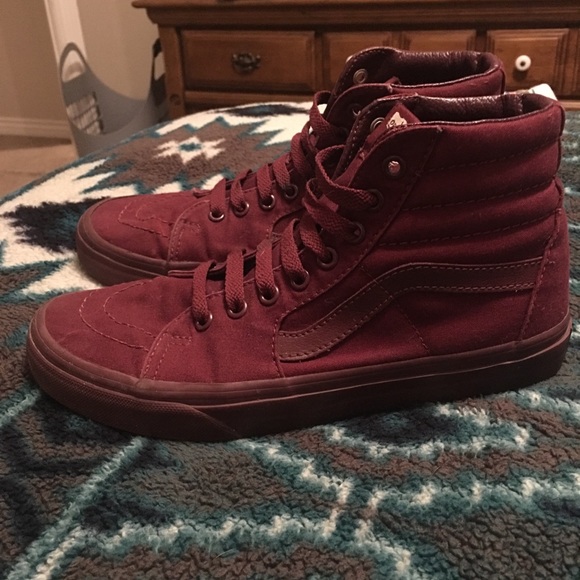Vans Shoes - Maroon Vans